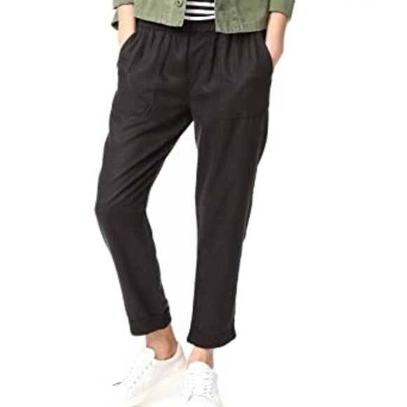 Soft Joie Women's Saphine Pull-On Casual Pant in Washed Black Size XS - Picture 1 of 6